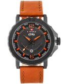 ZEGAREK MĘSKI NAVIFORCE - NF9122 (zn056d) - orange/camel