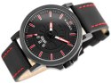 ZEGAREK MĘSKI NAVIFORCE - NF9125 (zn068b) - black/red