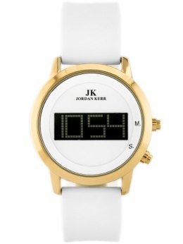 ZEGAREK DAMSKI JORDAN KERR - C3144 - LCD (zj930b) white/gold
