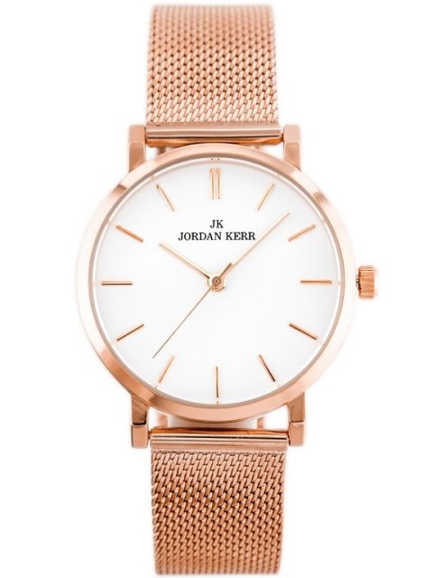 ZEGAREK DAMSKI JORDAN KERR - P127W (zj935c) rose gold