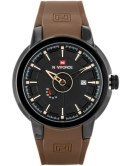 ZEGAREK MĘSKI NAVIFORCE - NF9107 (zn080c) - brown/black + box