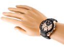 ZEGAREK MĘSKI NAVIFORCE - NF9113 (zn078c) - black/rosegold + box