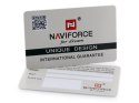 ZEGAREK MĘSKI NAVIFORCE - NF9126 (zn070c) - brown/silver + box