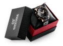 ZEGAREK MĘSKI NAVIFORCE - NF9133 (zn074e) - black/rose + box