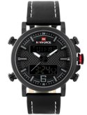 ZEGAREK MĘSKI NAVIFORCE - NF9135 (zn076b) - black/grey + box