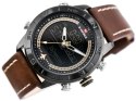 ZEGAREK MĘSKI NAVIFORCE - NF9144 (zn077d) - brown/black + box