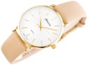 ZEGAREK DAMSKI ALBATROSS ABAC11 (za540b) beige / gold