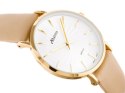 ZEGAREK DAMSKI ALBATROSS ABAC11 (za540b) beige / gold