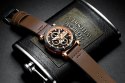 ZEGAREK MĘSKI NAVIFORCE NF9131 (zn086d) rose gold + BOX