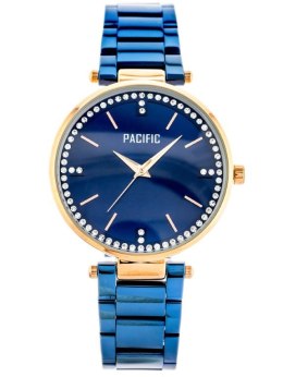 ZEGAREK DAMSKI PACIFIC X6063 - blue/rosegold (zy620d)