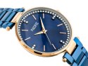 ZEGAREK DAMSKI PACIFIC X6063 - blue/rosegold (zy620d)