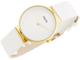 ZEGAREK DAMSKI PACIFIC X6070 - white/gold (zy621b)