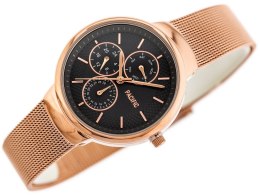 ZEGAREK DAMSKI PACIFIC X6075 - MULTIDATA - rosegold (zy619c)