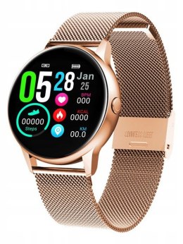 SMARTWATCH DAMSKI 01 Pacific Bransoleta - rosegold + dodatkowy PASEK (sy001b)