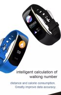 SMARTBAND UNISEX Rubicon RNCE59 - DWA PASKI, CIŚNIENIOMIERZ (sr012e)