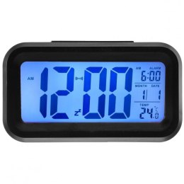 BUDZIK XONIX - LCD - TERMOMETR, SENSOR ZMIERZCHU (do046b)