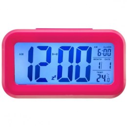 BUDZIK XONIX - LCD - TERMOMETR, SENSOR ZMIERZCHU (do046d)