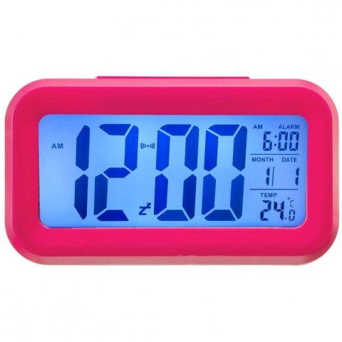 BUDZIK XONIX - LCD - TERMOMETR, SENSOR ZMIERZCHU (do046d)