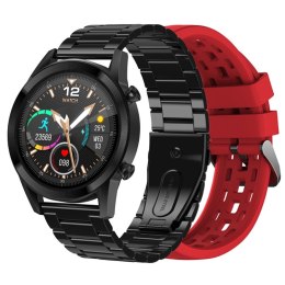 SMARTWATCH MĘSKI Rubicon RNCE68 - WYKONYWANIE POŁĄCZEŃ + dodatkowy PASEK (sr019a)