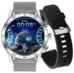 SMARTWATCH MĘSKI Rubicon RNCE84 - WYKONYWANIE POŁĄCZEŃ + DODATKOWY PASEK (sr028a)