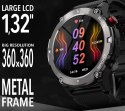 SMARTWATCH MĘSKI Rubicon RNCE91 - WYKONYWANIE POŁĄCZEŃ, VOLUME CONTROL (sr036a)