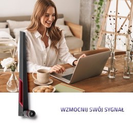 Qoltec Antena Wi-Fi 2.4/ 5GHz dookólna | 5dBi