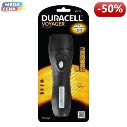 Duracell Latarka LED VOYAGER CL-10, gumowy uchwyt+ 2x D