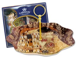 Talerz dekoracyjny - G. Klimt, Pocałunek