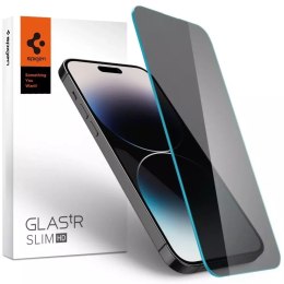 Szkło hartowane Spigen Glas.tr Slim do Apple iPhone 14 Pro privacy