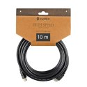 4World Kabel HDMI, high speed with ethernet, 10m, czarny