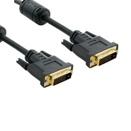 4World Kabel Monitor DVI-D-DVI-D M/M 24+1/24+1 Feryt 1.8m|czarny
