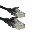 4World Kabel sieciowy, cat.5e UTP, 1.0m, czarny