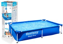 Basen stelażowy 221x150x43 cm Bestway 56401