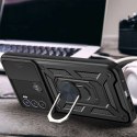 Etui z osłoną aparatu Alogy Camshield Stand Ring do Motorola Moto G50 czarne