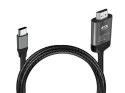 Kabel adapter przewód Alogy USB Type-C - HDMI 4k/60Hz 200cm