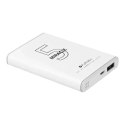 Powerbank PURIDEA 5000mAh S12 biały/white