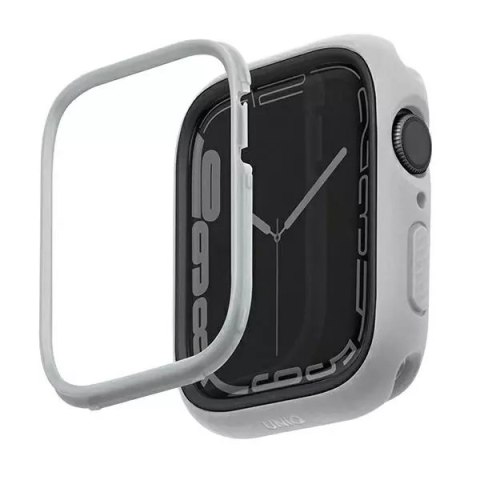 Etui ochronne UNIQ Moduo do Apple Watch Series 4/5/6/7/8/SE 40/41mm kredowy-szary/ chalk-stone grey