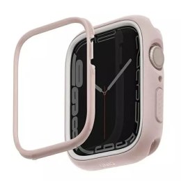 Etui ochronne UNIQ Moduo do Apple Watch Series 4/5/6/7/8/SE 40/41mm różowy-biały/blush-white
