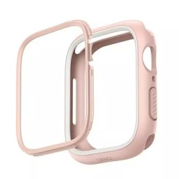 Etui ochronne UNIQ Moduo do Apple Watch Series 4/5/6/7/8/SE 40/41mm różowy-biały/blush-white