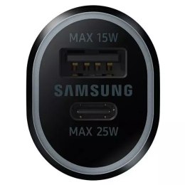 Ładowarka samochodowa do telefonu Samsung EP-L4020NBEGEU USB-C/USB-A 40W Fast Charging czarny