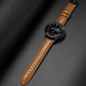 Pasek Dux Ducis Leather Strap Samsung Galaxy Watch/Huawei Watch/Honor Watch (20mm) brązowy (Business Version)