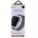 Pasek UNIQ Dante Apple Watch Series 4/5/6/7/8/SE/SE2 42/44/45mm Stainless Steel srebrny/sterling silver