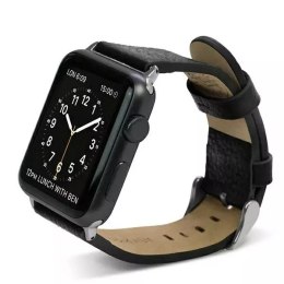 Pasek do smartwatcha X-Doria Lux do Apple Watch 42/44/45mm czarny/black