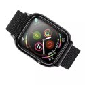 Pasek z etui USAMS do Apple Watch 4/5/6/7/ SE 40/41mm Czarny/Black ZB73IW1 (US-ZB073)